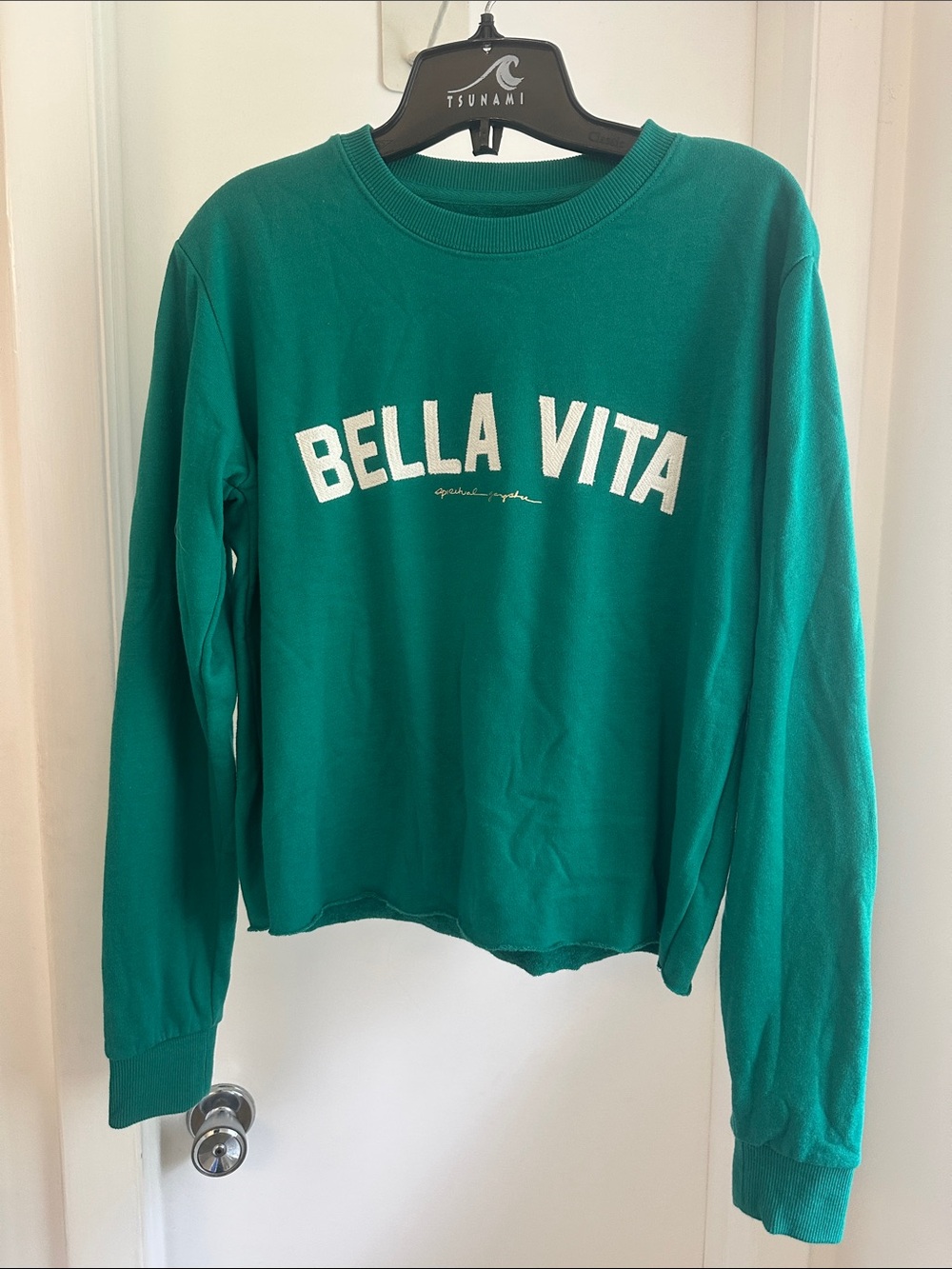 Spiritual Gangster Bella Vita Green Crewneck Sweatshirt
